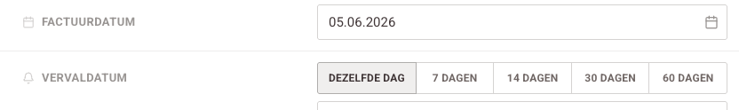 Factuurdatum